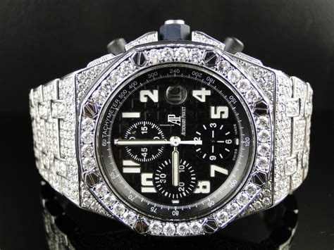 audemars piguet iced out replica|audemars piguet iced out skeleton.